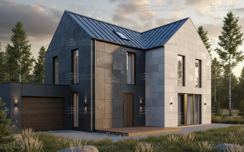 Проект Одноэтажный дом 21 на 13, 133 м2